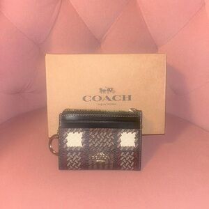 Coach mini wallet